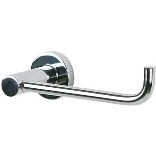 Spirella WC Rollenhalter Atlantic Edelstahl Toilettenpapierhalter Klopapierhalter zum kleben oder Bohren, 17,5x6,5