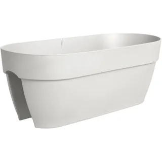 Elho Blumentopf Geländer Vibia Glocke Blumenbrücke 60Cm Seidiges Weiß