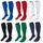 Knee High Fußballsocken Blau/Weiß XL