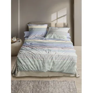 IRISETTE Lotus 8578 Blau 135 x 200 cm + 2 x 80 x 80 cm