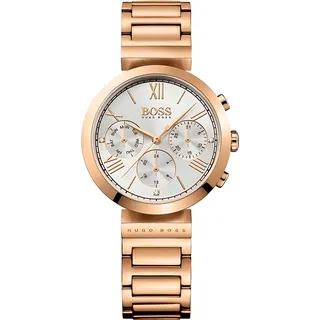 Hugo Boss Damenuhr Edelstahl roségold - Gold