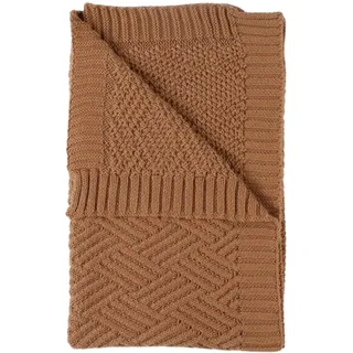Noukie's Strickdecke Mix & Match, Karamell, 75 x 100 cm