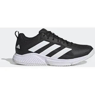 adidas Court Team Bounce 2.0 Shoes, Core Black/Cloud White/Core Black, 38 EU