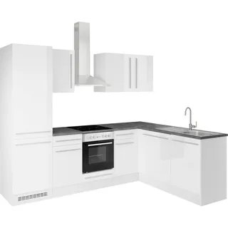 BASIC by Balculina Winkelküche L-Form 280 x 175 cm weiß