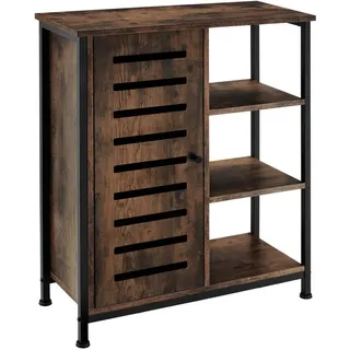Tectake Sideboard 70 x 82 x 32 cm Braun