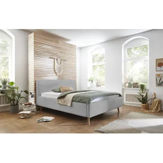 Meise Möbel meise.möbel Polsterbett »Mattis« Topseller, wahlweise mit Bettkasten grau,