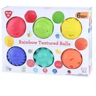 Playgo: Tastsinn-fördernde Regenbogen-Babykugeln