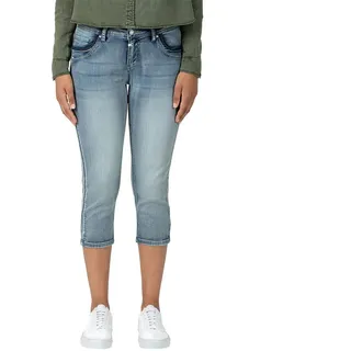 Timezone Slim Talitz 3/4 Hosen - Aqua Blue Wash - 26
