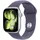 Watch Series 11 GPS 42 mm Aluminiumgehäuse silber Sportarmband nebelviolett S/M