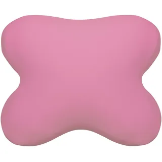 Edda Lux Bezug passend für Tempur All-Around Schlafkissen, 60/56 x 50/48 cm, formbeständiger Jersey Kissenbezug für Schmetterlingskissen, aus 100% Baumwolle, in Flamingo