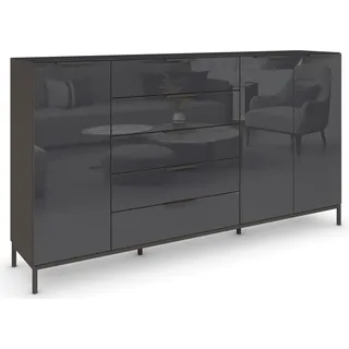 Rauch Kombikommode 200 x 110 x 42 cm grau