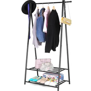 Songmics Kleiderständer HSR05B Schwarz