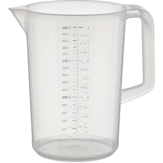 APS Messbecher 3 Liter, Ø 17.5cm, H: 23.5cm, Messbecher, Transparent