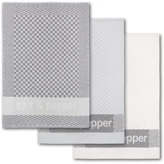 Geschirrtuch, weiß, 3 Stk., Baumwolle, Geschirrtücher, Geschirrtuch