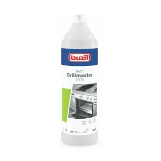 Buzil Grill- und Backofenreiniger Buz® Grillmaster G 575, Hochalkalisches Reinigungsmittel für den Backofen und Grill, 1 Liter - Flasche