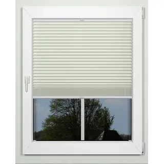 indeko Plissee »superior« verdunkelnd energiesparend mit Bohren verspannt nach Maß, grau