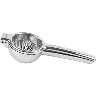 Sallys Zitronenpresse aus Edelstahl  All-in-one-Presse