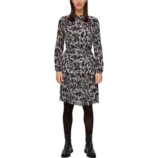 s.Oliver Damen Blusenkleid aus Chiffon Blusenkleid aus Chiffon, 07A3 Creme, 42