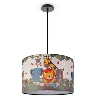 Paco Home Diamond 634 1-flg. Ø 45,5 cm rund schwarz