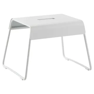 ZONE Denmark A-Stool Hocker Metall 39 x 27,5 x 30 cm Soft Grey