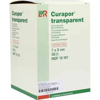 Lohmann & Rauscher Curapor Wundverband transparent 7 x 5 cm 50 St.