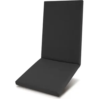 Beautissu QD-HL Hochlehner 122x48x5,5cm Anthrazit