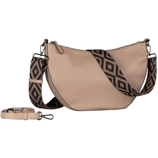 Gabor »Linda« Damen, Umhängetasche Crossbody Bag Mittelgroß Beige