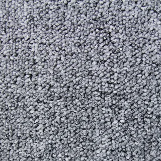 MonsterShop 20 Stück Teppichfliesen Bodenfliesen Teppich 50 x 50 cm Gesamtfläche 5 m2 Platingrau