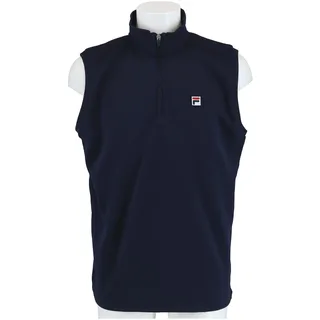 Fila Tennis-Pullunder Toby Slipover (halber Reißverschluss, Stehkragen) navyblau Herren