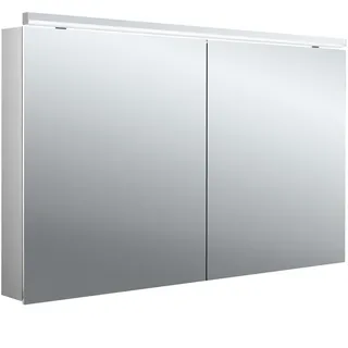 emco flat 2 classic LED-Lichtspiegelschrank mit Aufsatzleuchte, 2 Türen, 1200x711x113mm, 979706505
