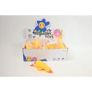 Antistress Gans Gelb 15cm - Dehnbares Quetschspielzeug Sensory Toy für Kinder - Gelb