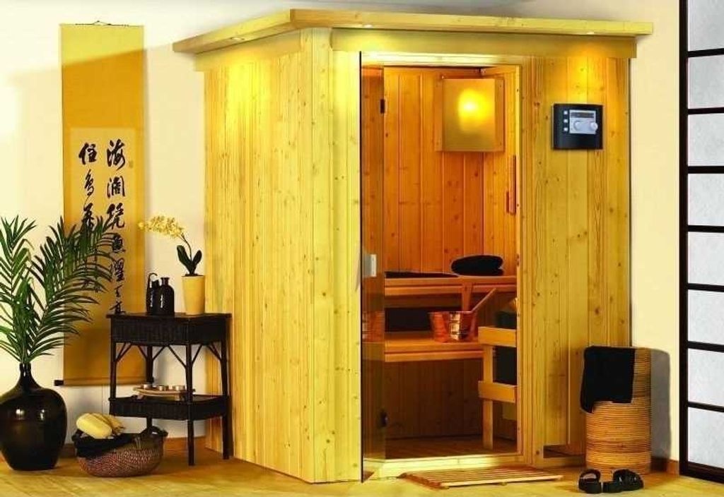 Bild von Sauna Minja mit Ofen 3,6 kW Saunaofen,interne Steuerung|Auswahl der