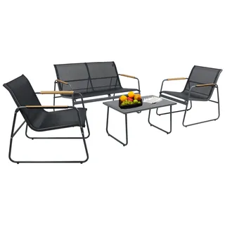 VCM Lexila Set 4-tlg. Schwarz