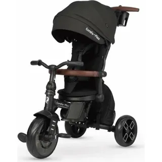 OCIOTRENDS Qplay Comfo Max 6 In 1 Dreirad-kinderwagen Schwarz Schwarz One Size - Schwarz
