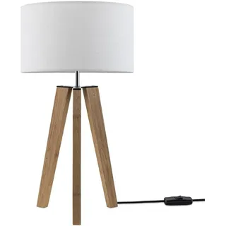 Paco Home Canvas uni Color Beige