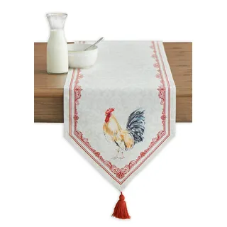 Maison d'Hermine Tischläufer, 100 % Baumwolle, einlagig, 150 cm lang, für Zuhause, Küche, Esszimmer, Party, Hochzeit, Brautparty, Muttertagsgeschenke (50 cm x 150 cm)