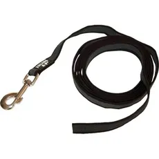 Julius-K9 C&G - Super-grip leash black/grey 20mm/3.0m without handle