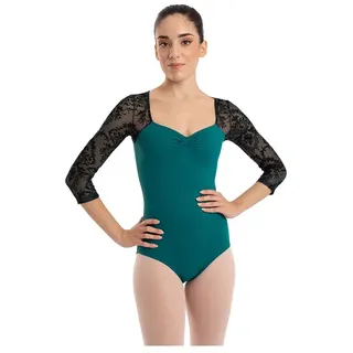 Intermezzo Manila 3/4 Leotard Mit 3/4-arm - Seaweed - XS