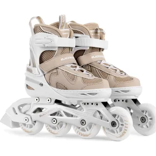 Inlineskates Blackwheels Flex Pro Beige Rollschuhe in 4 Größen 38-41 - Beige