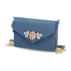 Kate Gray Textil Mini Bag, blau
