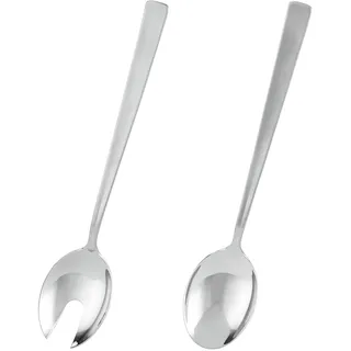 Rösle Salatbesteck RÖSLE silber (edelstahlfarben), Edelstahl 18/10, Kochbesteck-Sets, Servieren von Lebensmittel, Edelstahl 18/10, spülmaschinengeeignet