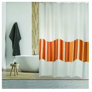 MSV Duschvorhang Algen/Pol 180 x 200 Prem. Erde, 200 x 180 cm, Beige, 200x180 cm