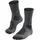 Wandersocken Damen 2 Paar Grau 35-36