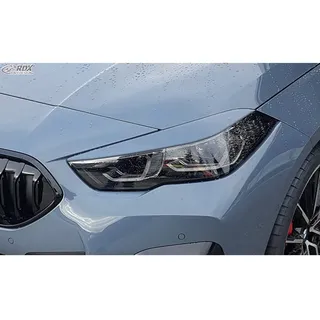 RDX Racedesign Scheinwerferblenden kompatibel mit BMW 2er Gran Coupe (F44) 2019- (ABS), Unlackiert