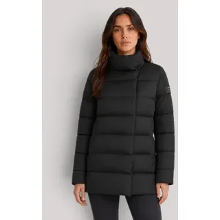 ECOALF für Damen. MCWGAJKMOORE0987W26-319 Schwarze Jacke New Moore (L), Lässig, Recyceltes Polyester