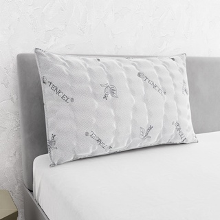 Italian Bed Linen Kissen behandelt, Tencel, 45 x 75 cm