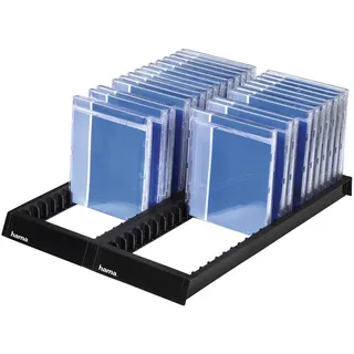 Hama »CD-Flipper 44, Schwarz CD Ständer, CD Rack für 44 CDs