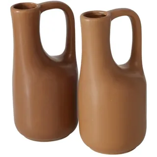 BOLTZE Mirosa Vase braun 18,2cm Sortiert (1 Stück)