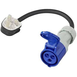 PRO PLUS Adapterkabel 40cm 3x2,5mm2 von UK Stecker nach CEE