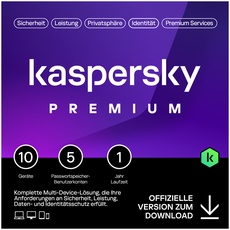 Bild Kaspersky Premium 10 User, 1 Lizenz(en) 1 Jahr(e)